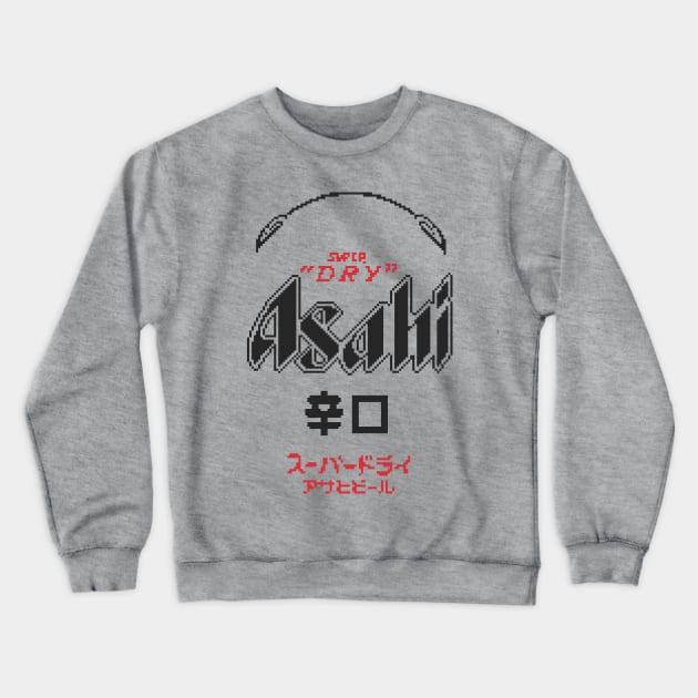 Asahi Super "DRY" 16Bits [Asahi] Crewneck Sweatshirt by Tad